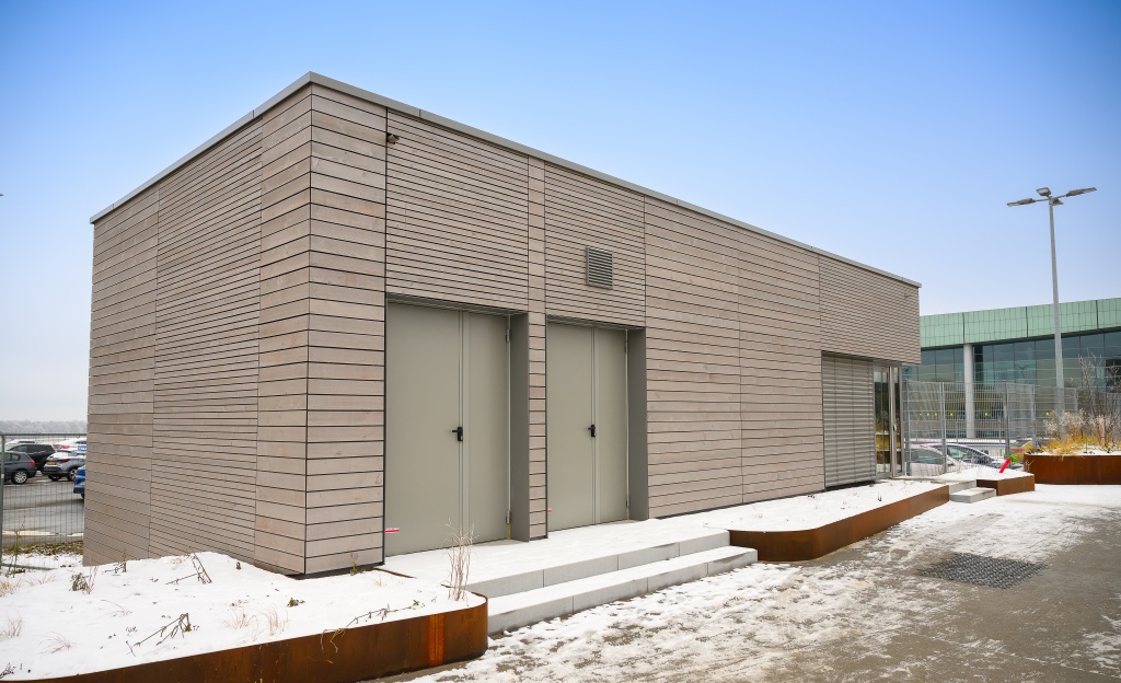 Bâtiment d’exploitation du tram de Luxembourg – architecture infrastructure